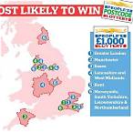 postcode lottery map